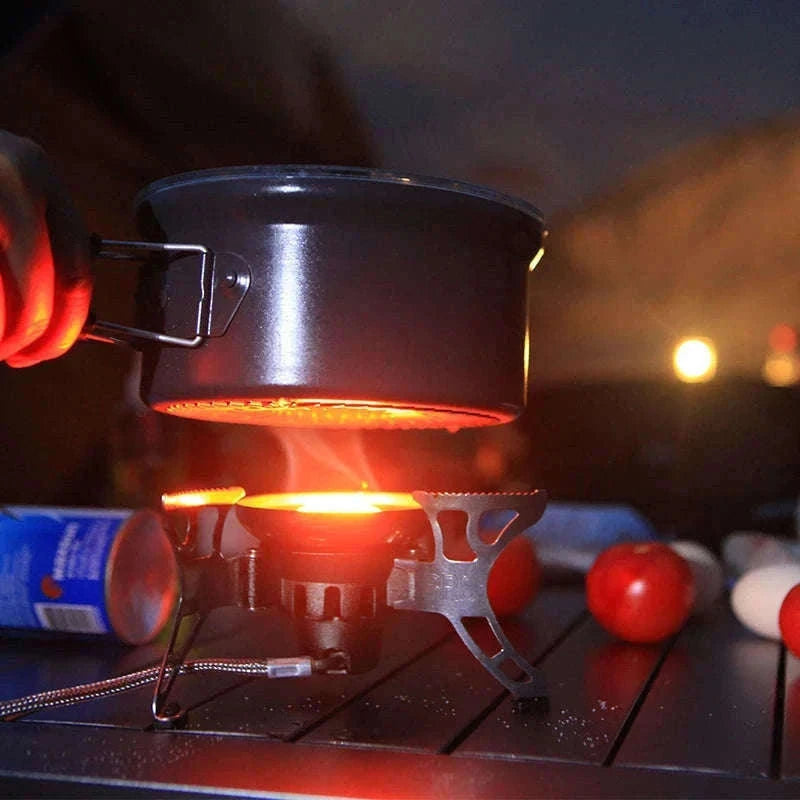 BRS-15 Windproof Foldable Gas Stove with Electronic Ignition-BRS-15