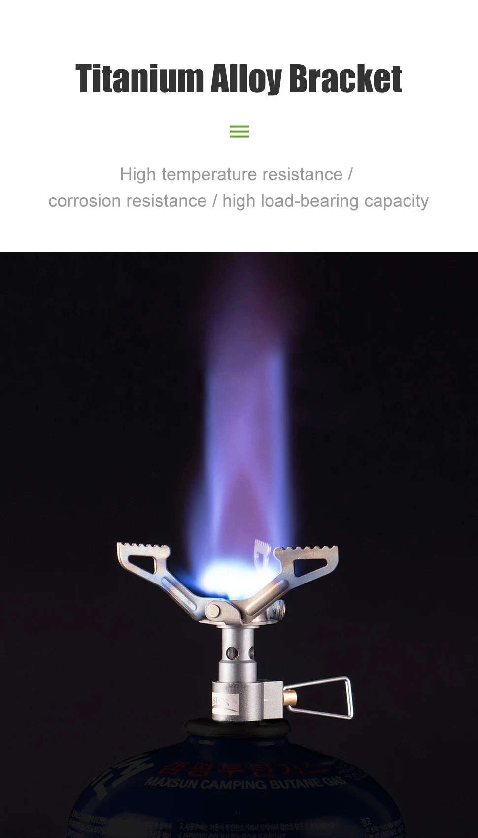 BRS-3000T Ultralight Titanium Camping Gas Stove-BRS-3000T