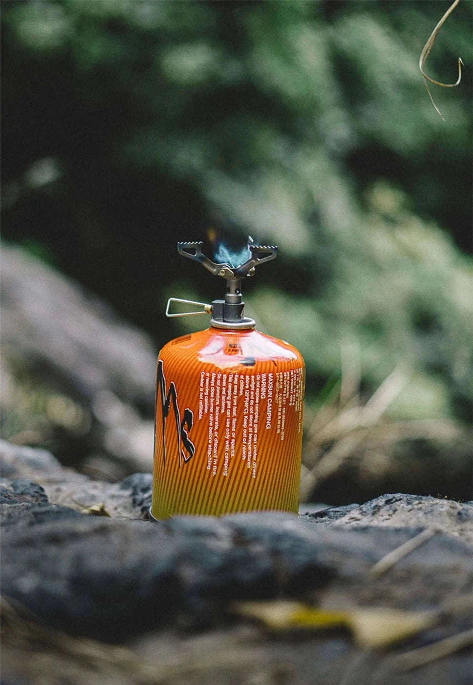 BRS-3000T Ultralight Titanium Gas Stove for Camping-BRS-3000T