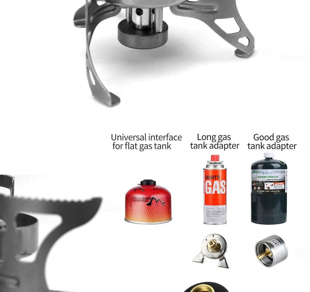 BRS-51 Split Camping Gas Stove, 3240W Foldable Outdoor Burner-BRS-51
