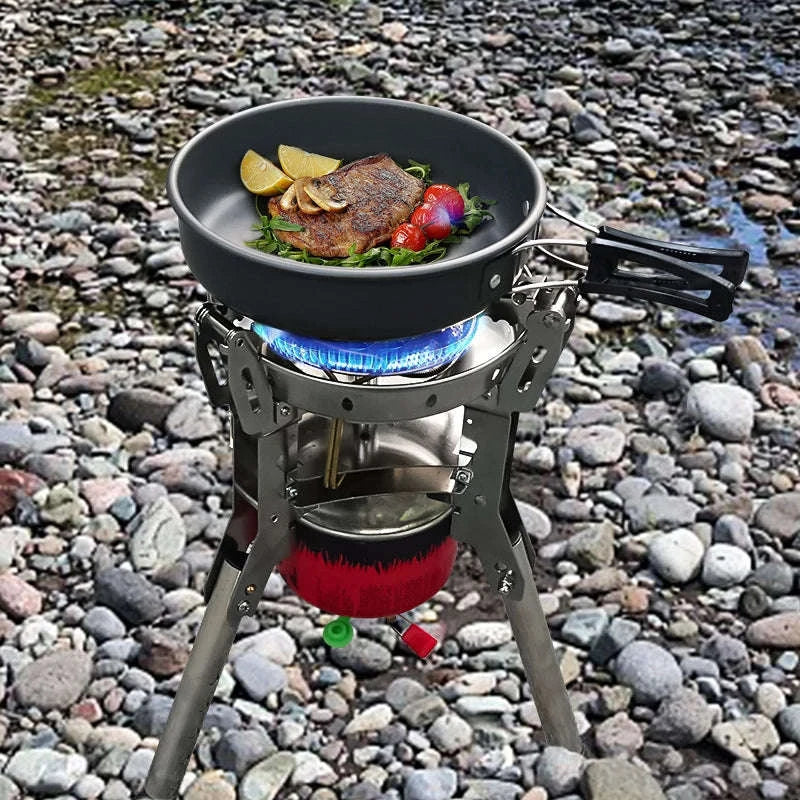 BRS-69 Outdoor Gas Stove 4360W Foldable Adjustable Camping Burner-BRS-69