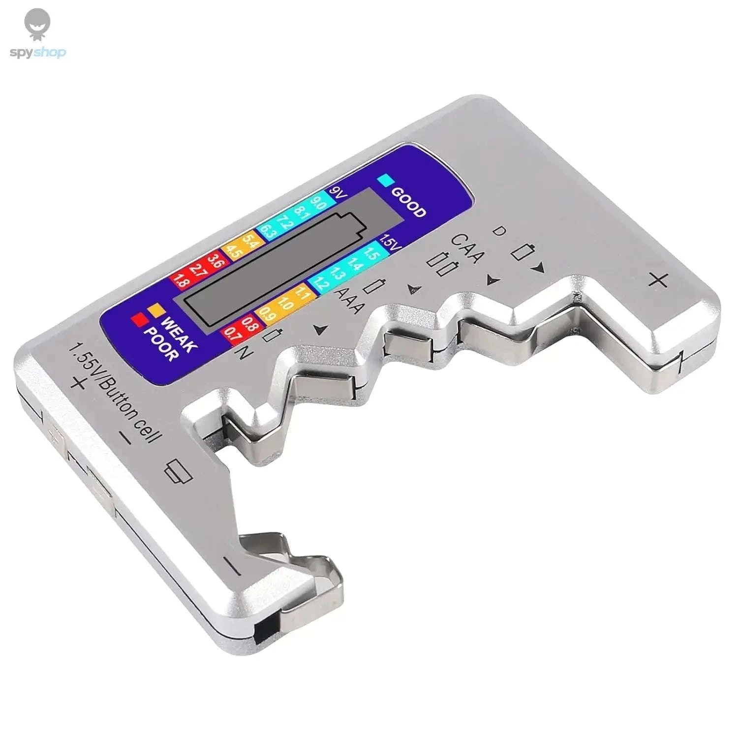 BT-886 Portable Battery Tester – Fast Diagnostics and Wide Battery Compatibility-silver