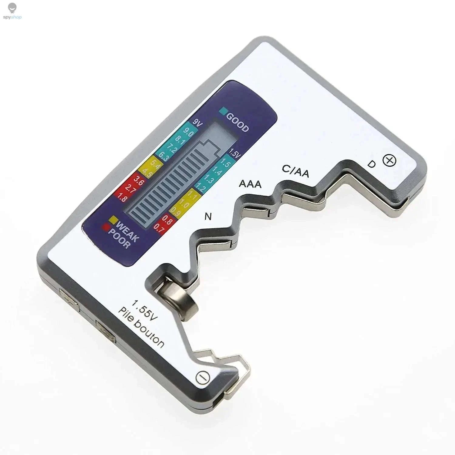 BT-886 Portable Battery Tester for Fast, Accurate Readings-silver