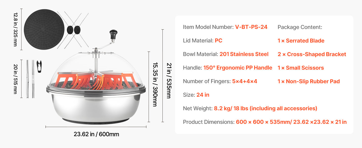 Manual Bud Trimmer with Stainless Steel Blades