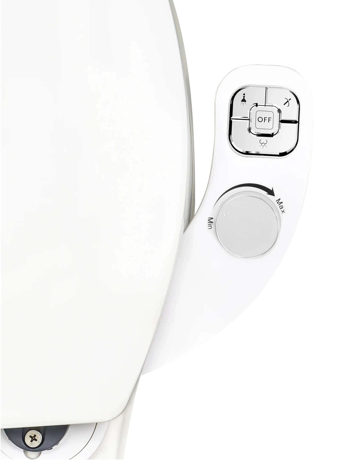 Button Bidet Non-Electric Dual Nozzle Toilet Attachment-3-8 FR ES NL Europe / GERMANY