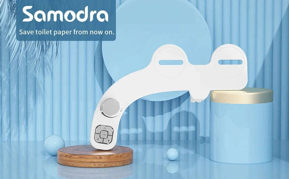 Button Bidet Non‑Electric Dual Nozzle Toilet Attachment-3-8 FR ES NL Europe / GERMANY