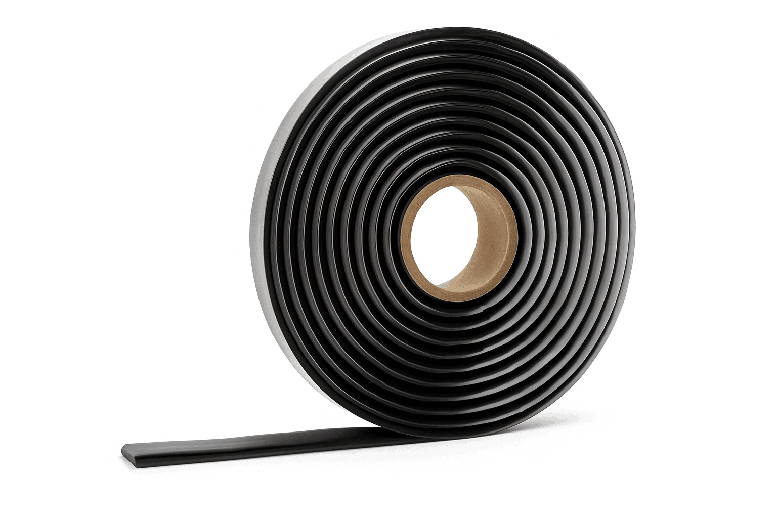 Butyl Rubber Sealant Tape 4m Waterproof Black Adhesive Coil-2PCS