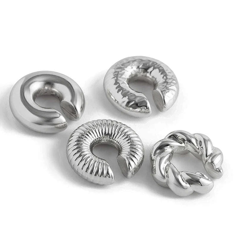 C‑Shaped Acrylic Ear Clips Set-04