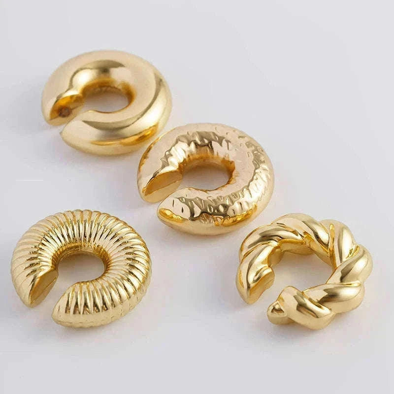 C-Shaped Acrylic Ear Clips Set for Pierced-Ear Style-04