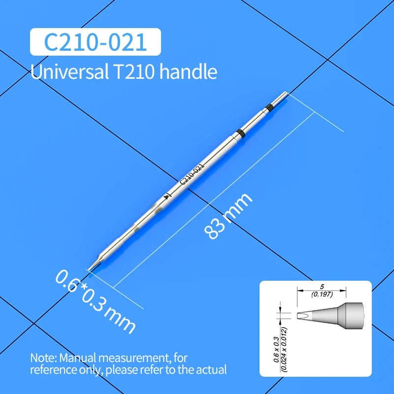 C210 Soldering Tips for T210 Handle – Precision Nozzle Set-C210-108