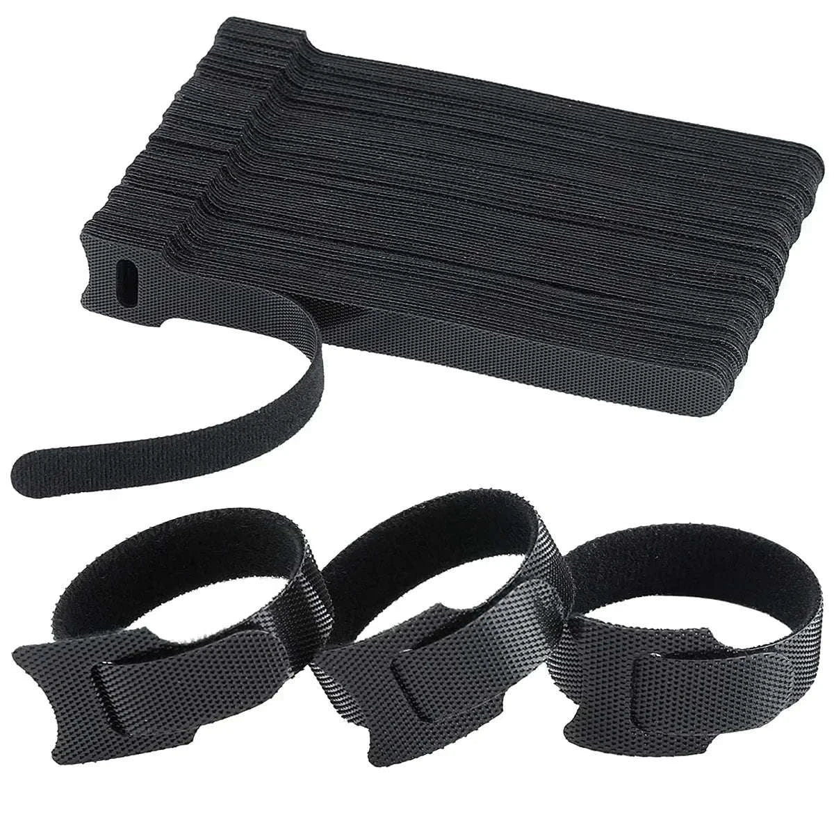 Cable Organizer & Winder Protector-50PCS Black