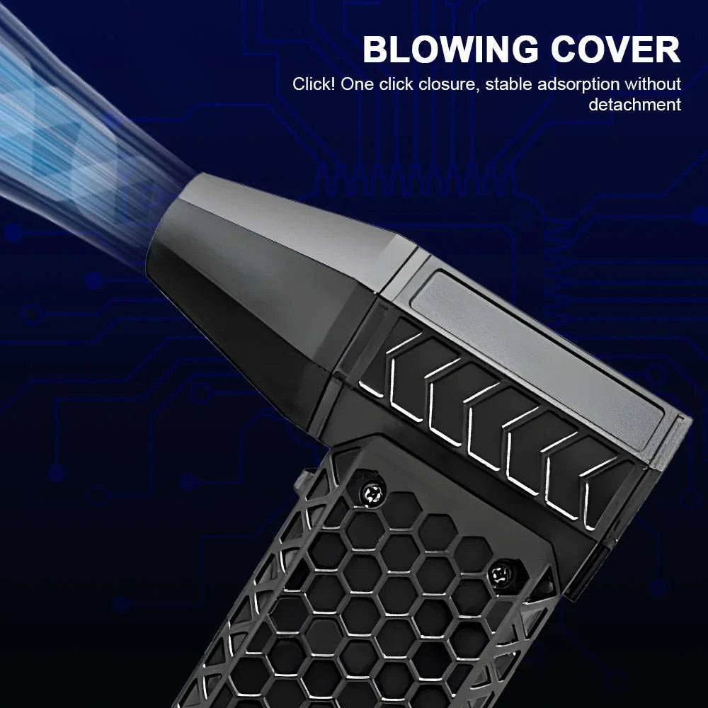 CAER Turbo Jet Fan with Storage Bag – Portable High‑Speed Air Blower-130000RPM with Kit