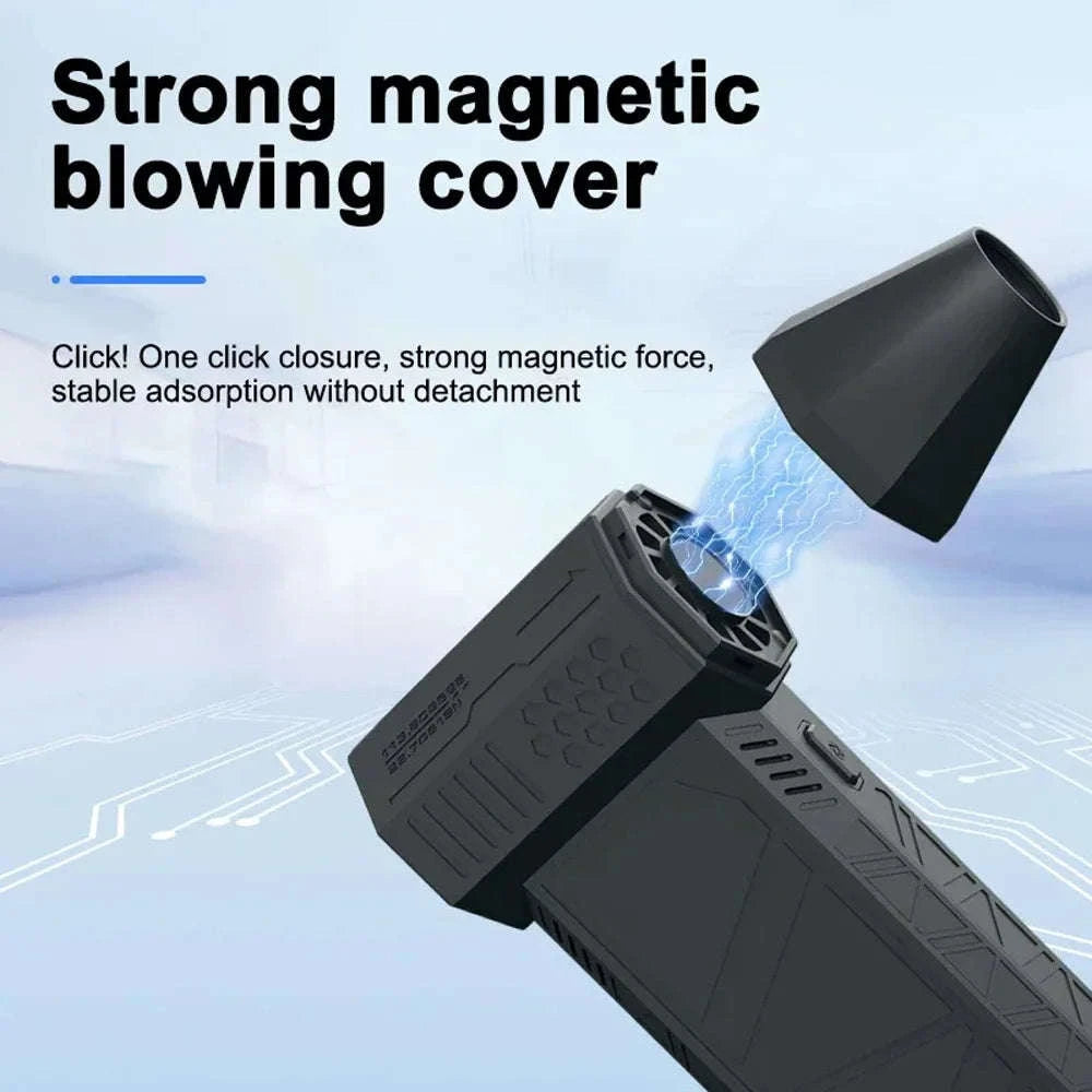 CAER Turbo Jet Fan with Storage Bag – Portable High‑Speed Air Blower-130000RPM with Kit