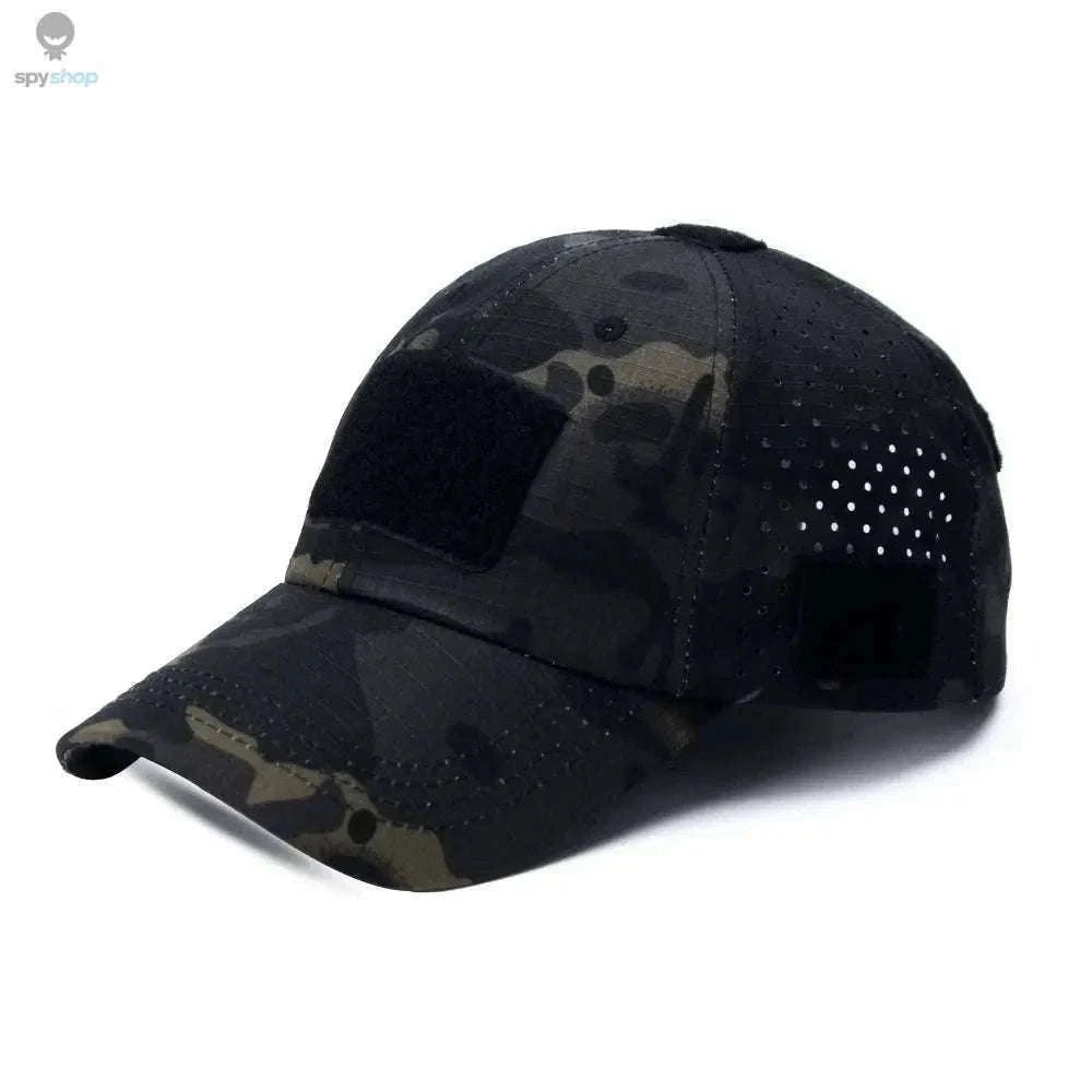 Camouflage Baseball Cap for Sun Protection and All-Day Comfort-Brown / Adjustable