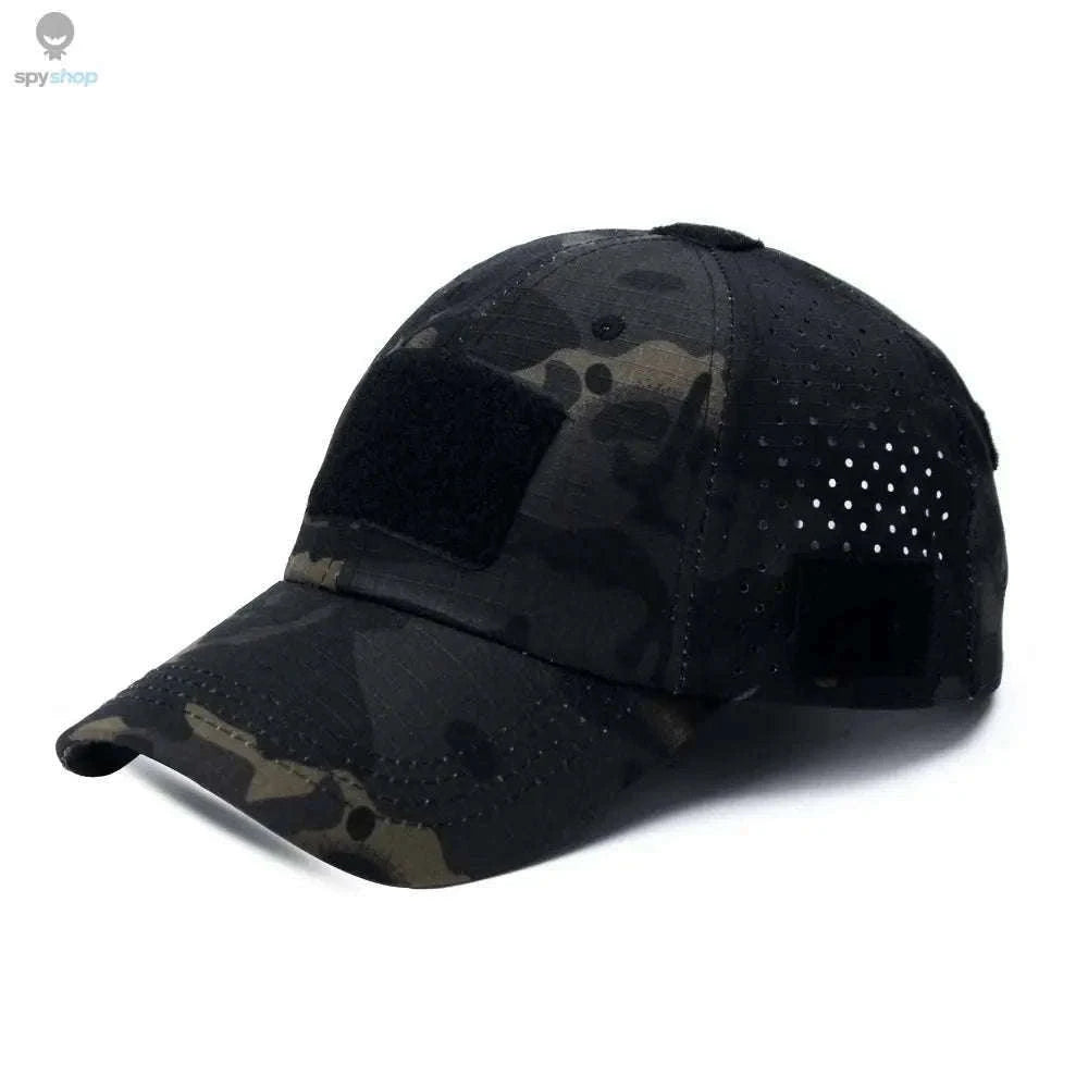 Camouflage Baseball Cap for Sun Protection and All-Day Comfort-Brown / Adjustable