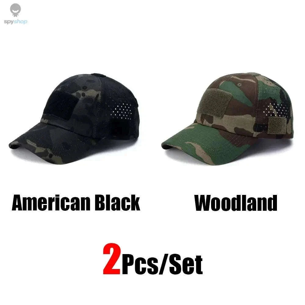 Camouflage Baseball Cap for Sun Protection and All-Day Comfort-Brown / Adjustable