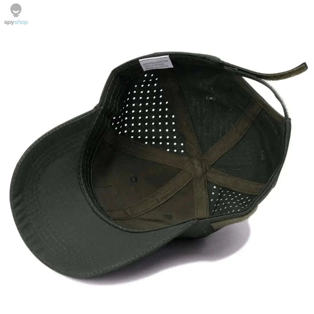 Camouflage Baseball Cap for Sun Protection and All-Day Comfort-Brown / Adjustable