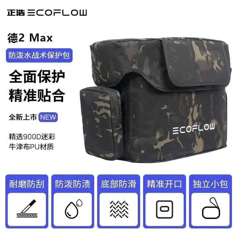 Camouflage Storage Bag for Portable Power Station-Default Title