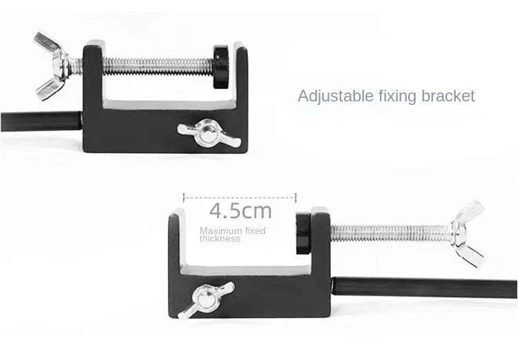 Camping Desktop Storage Rack with Hook, Aluminum Hanging Stand-Single Rack Set 1