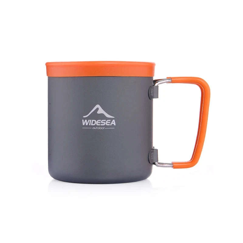 Camping Tableware Outdoor Cookware Set Pots Tourist kettle coffee cup filte Kitchen Equipment Gear Utensils Hiking Picnic Travel-WSC-108 / United States