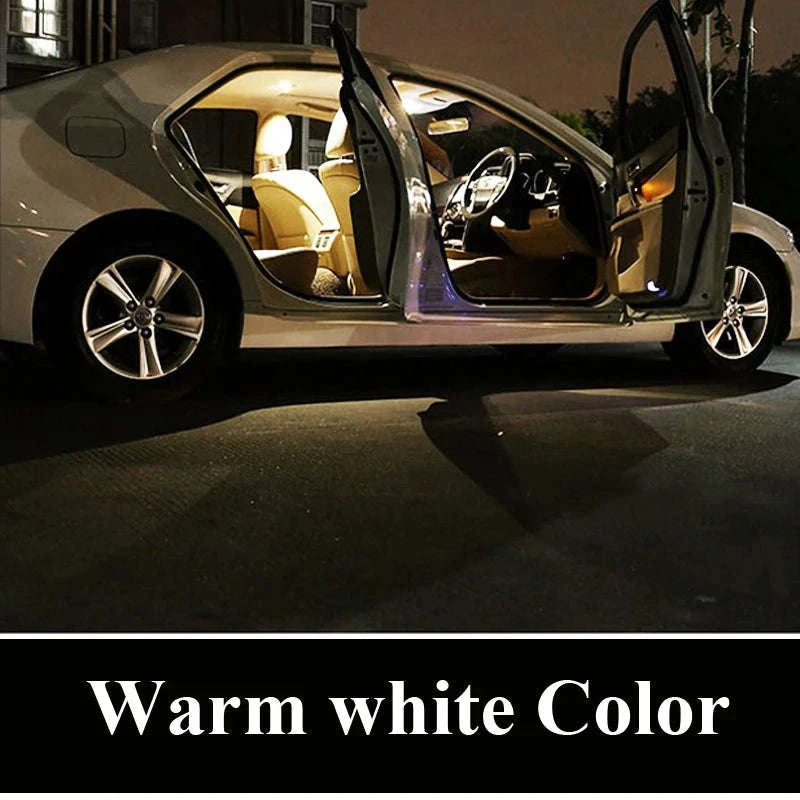 Canbus Interior LED Car Light Kit for Compatible Models-warm white / 407 (04-11) 14PCS