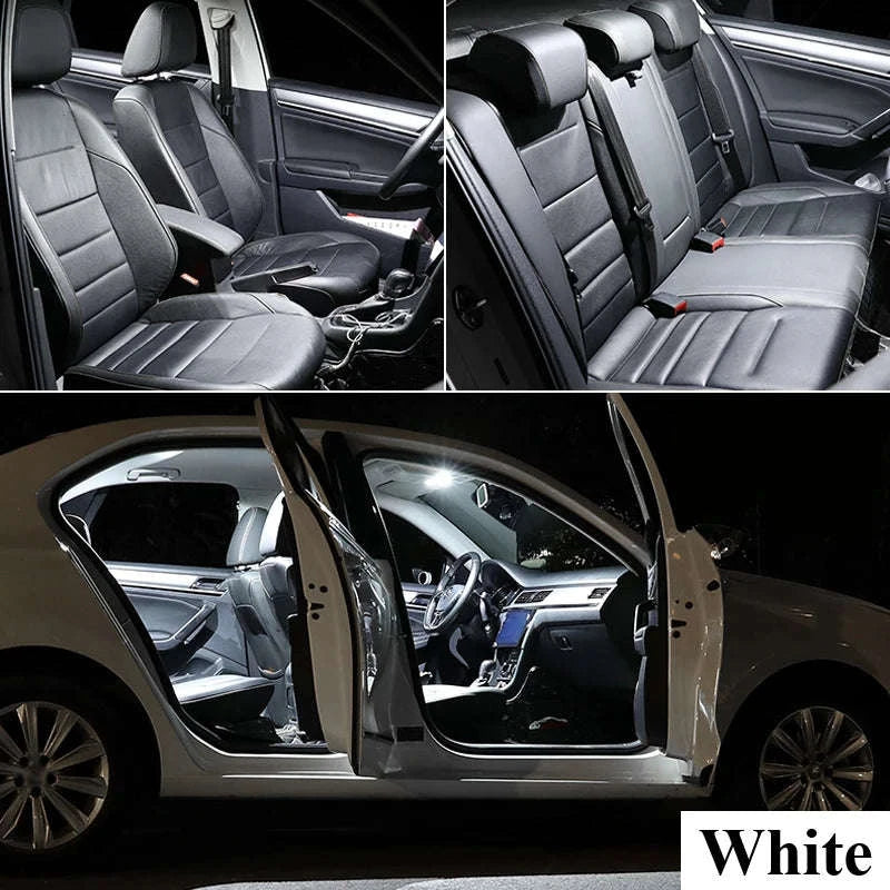 Canbus Interior LED Car Light Kit for Compatible Models-warm white / 407 (04-11) 14PCS
