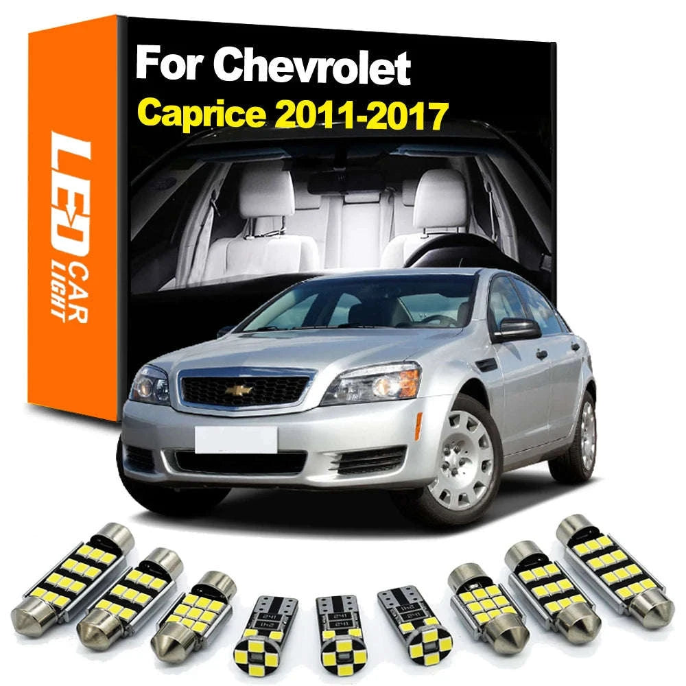 Canbus Interior LED Car Light Kit for Compatible Models-warm white / 407 (04-11) 14PCS