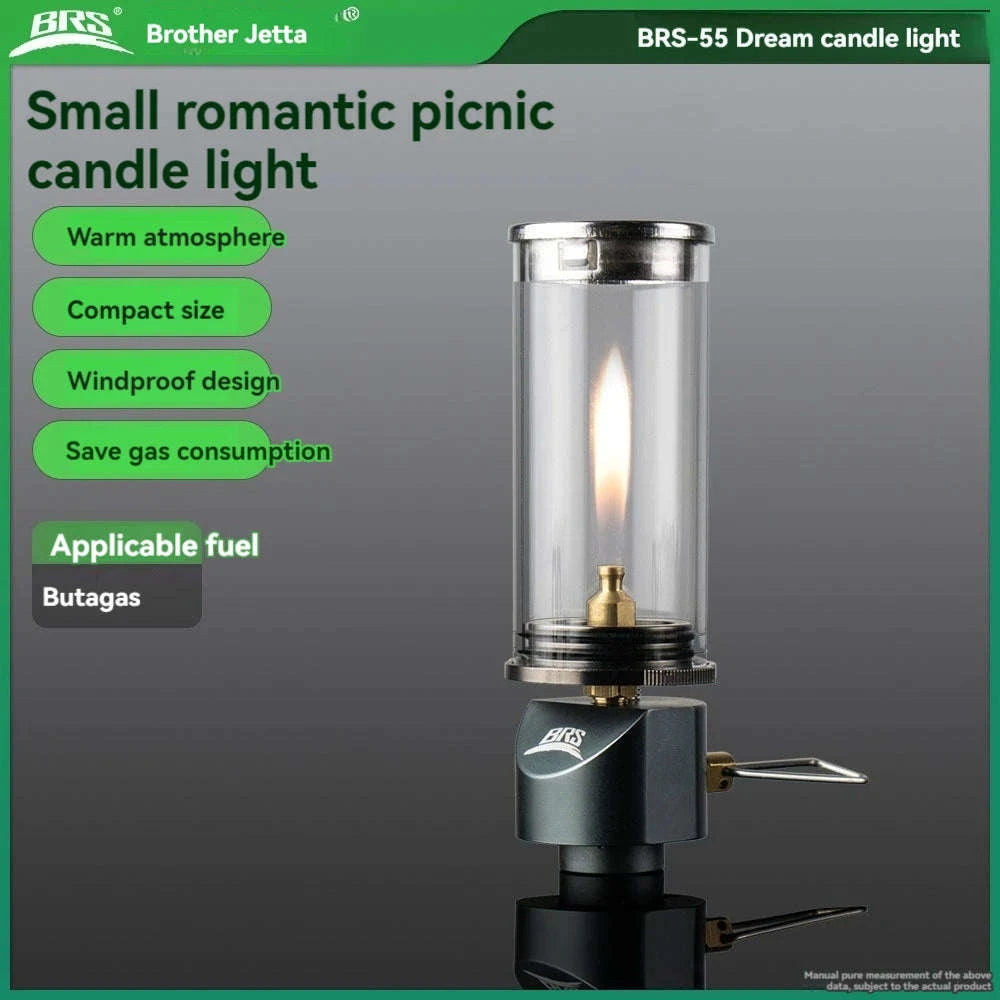 Candle Lamp Gas Burner Light for Outdoor Camping-BRS-55