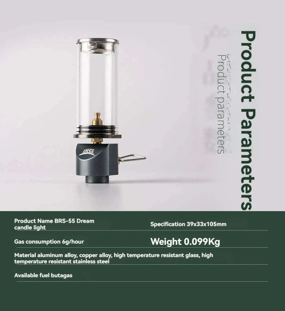 Candle Lamp Gas Burner Light for Outdoor Camping-BRS-55