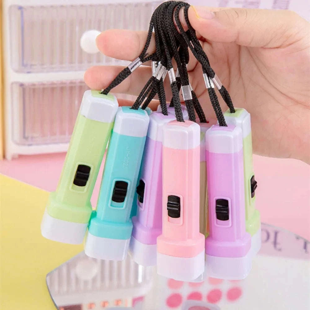 Candy Color LED Glowing Flashlight Gift Pack-48PCS