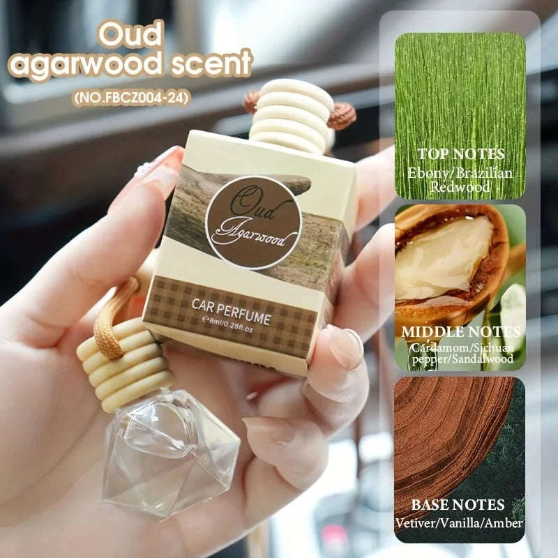 Car Air Freshener Mini Aromatherapy Diffuser Kit-Coconut / China Mainland