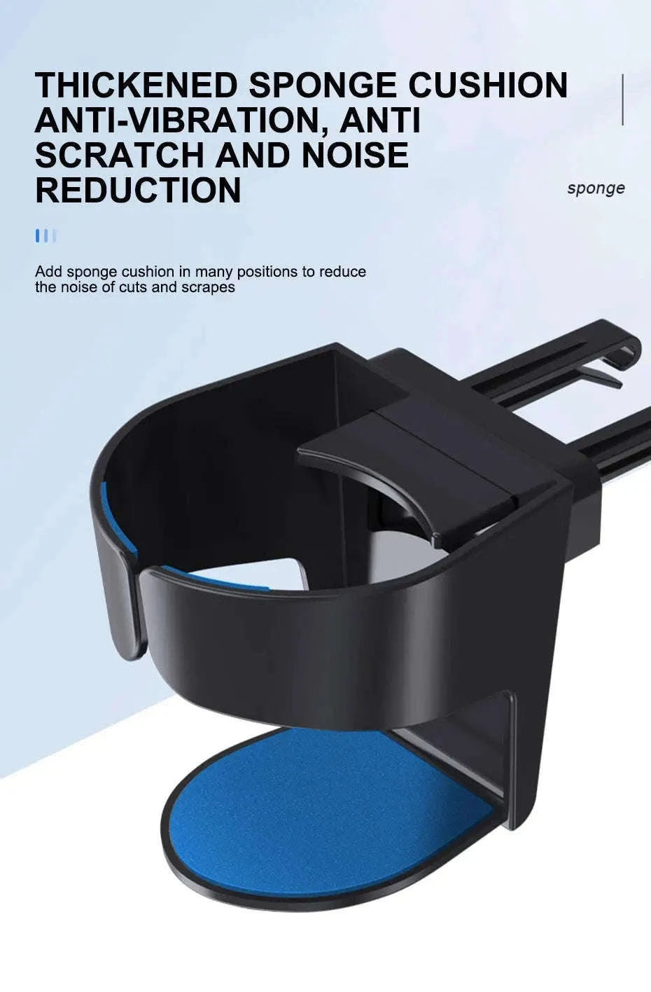 Car Air Vent Cup Holder Adjustable Bottle Mount-1pc