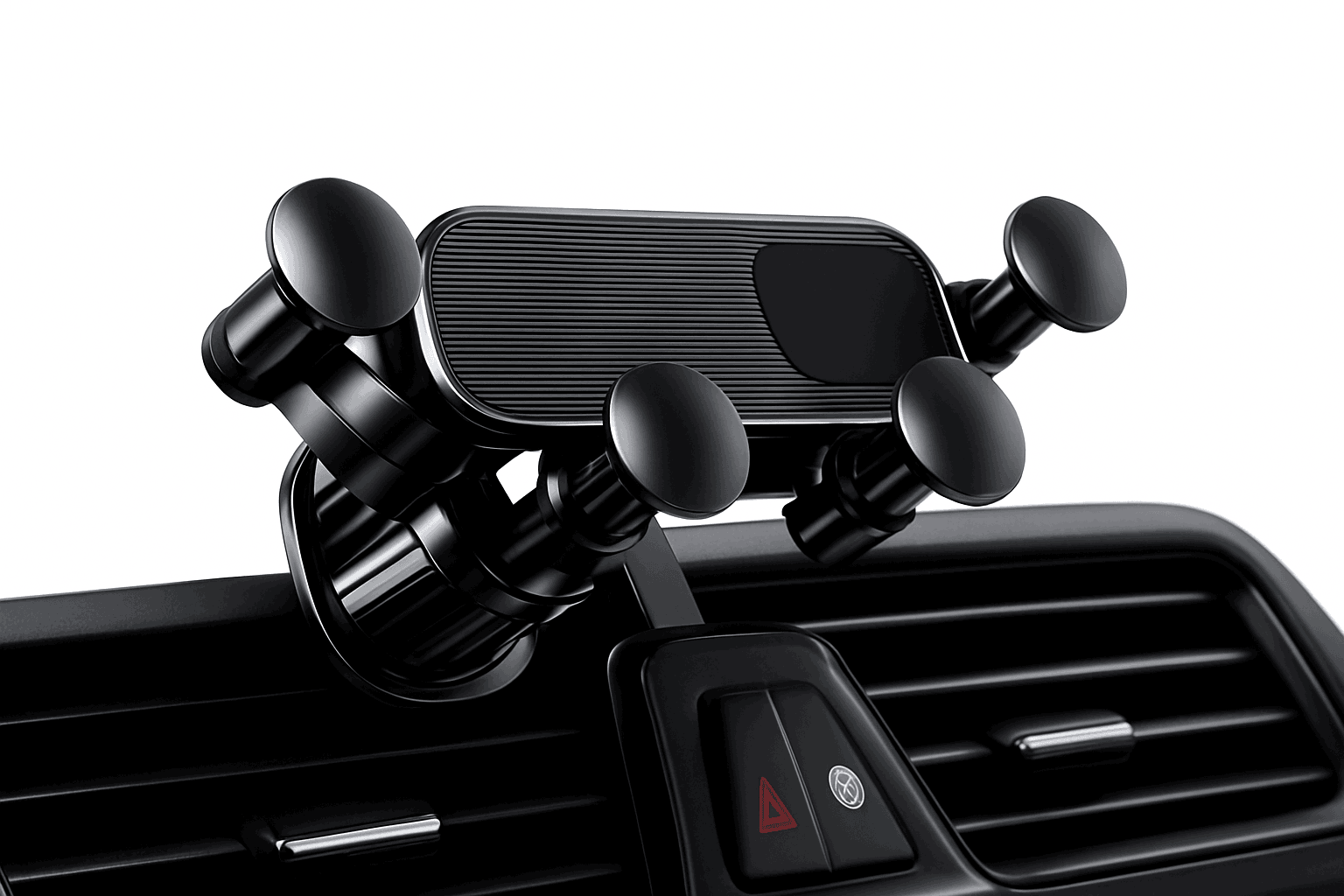 Car Air Vent Phone Holder Gravity Stable Telescopic Mini Mount-Long