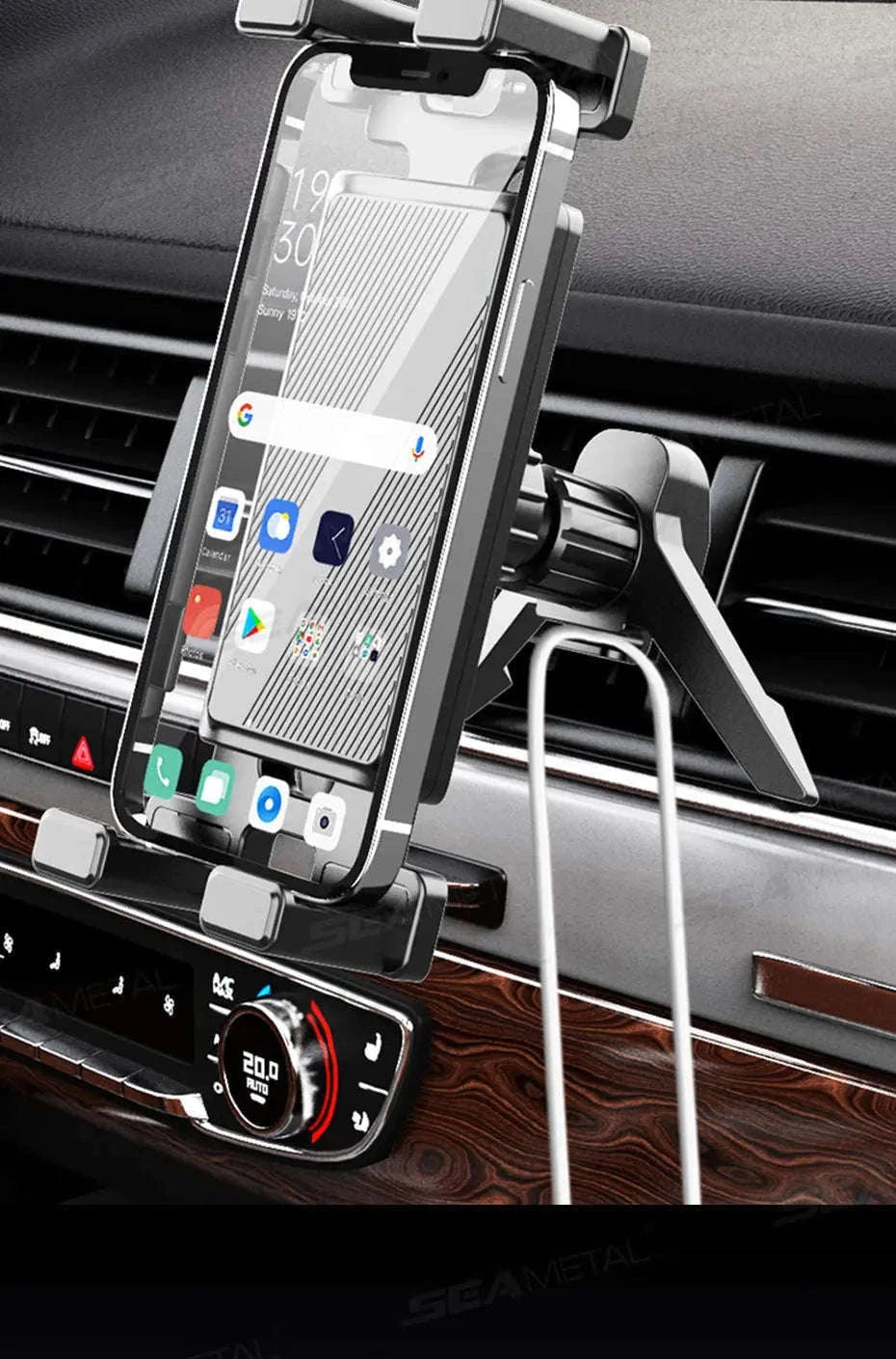 Car Air Vent Tablet Holder for 4.7-12.9 in Devices-1pc