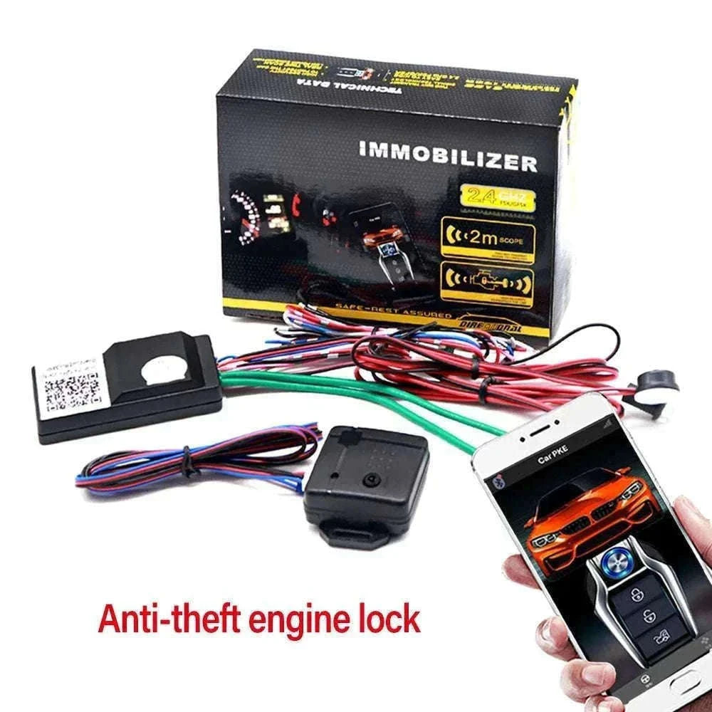 Car Alarm Keyless Entry & Remote Start System with Push Start-K5-9100(FT)
