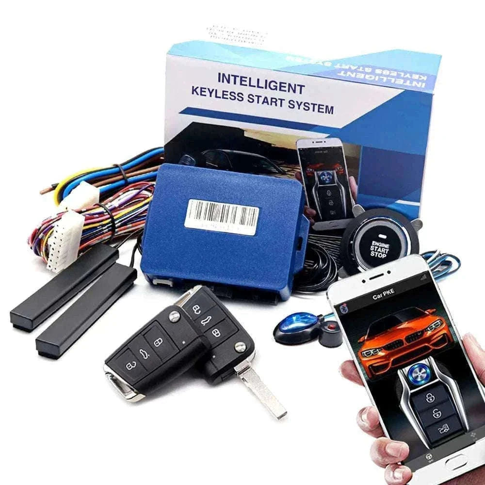 Car Alarm Keyless Entry & Remote Start System with Push Start-K5-9100(FT)