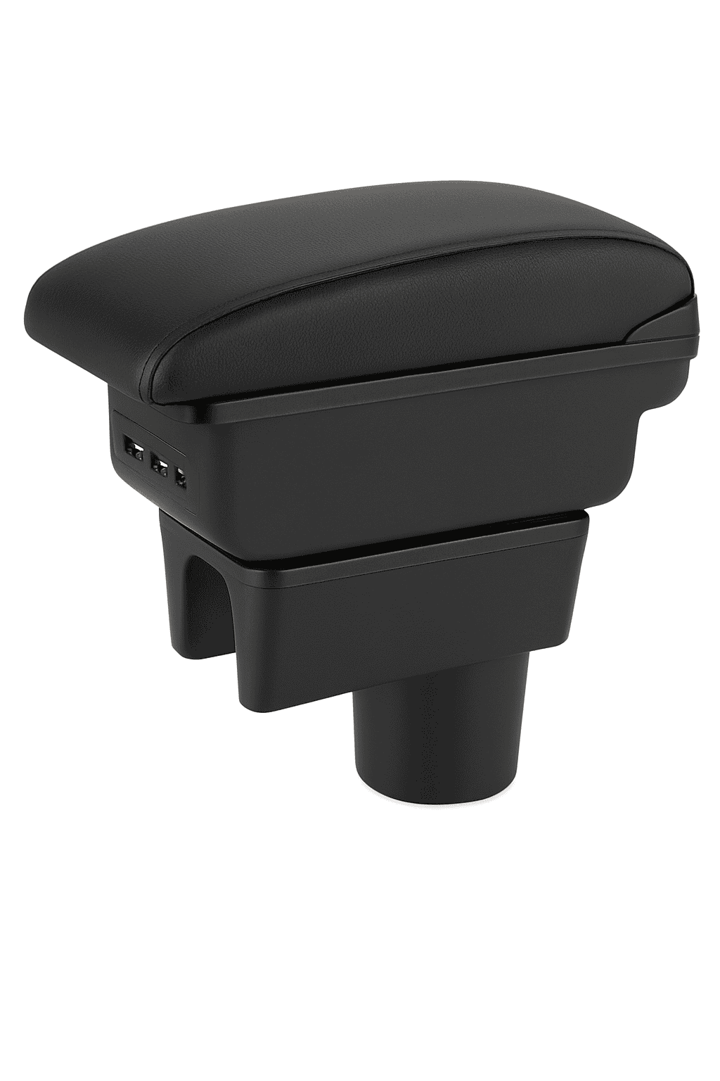 Car Armrest Box for Swift 2005-2024-C3 Black white NOUSB
