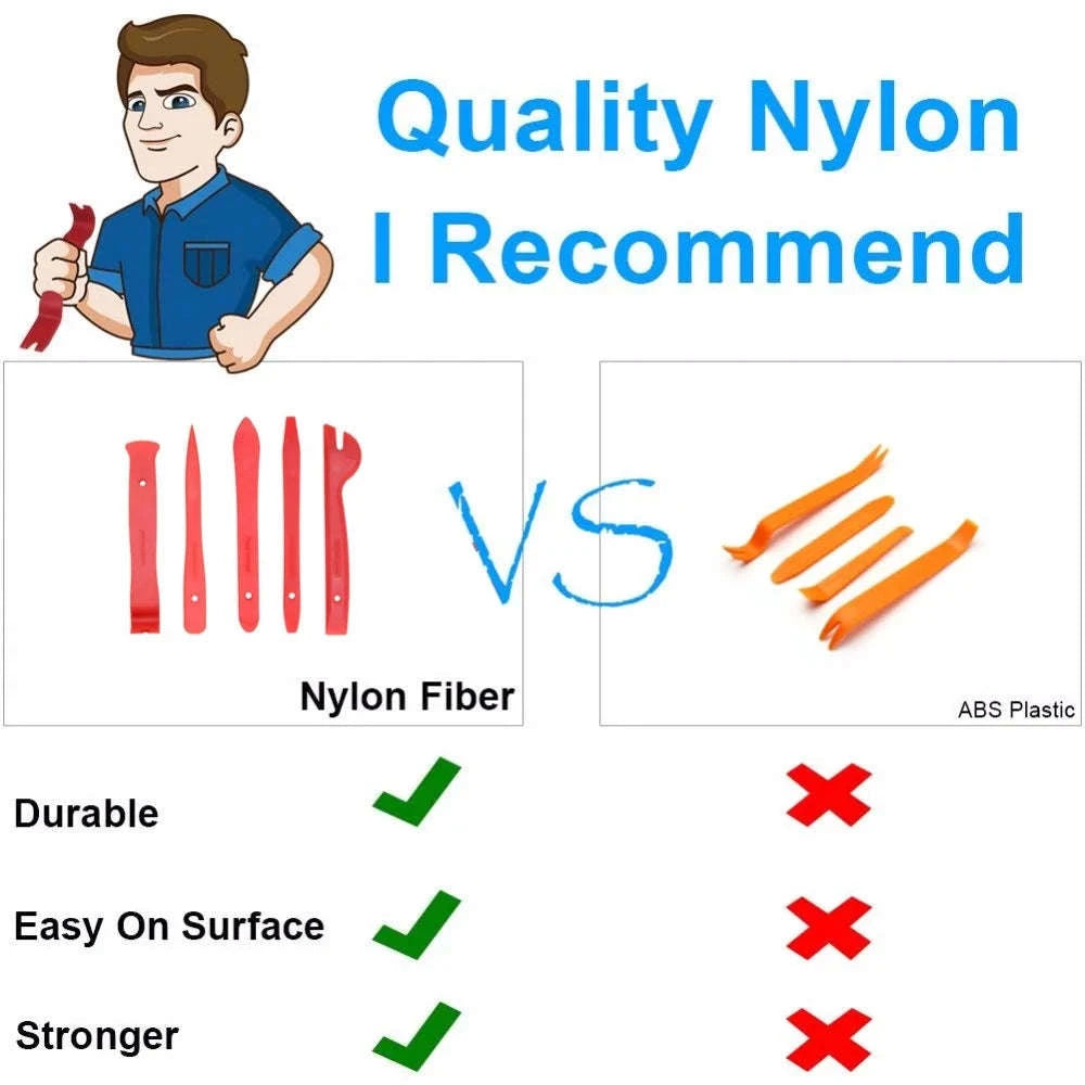 Car Audio Repair Tool & Interior Trim Removal Kit-38PCS Red box / france