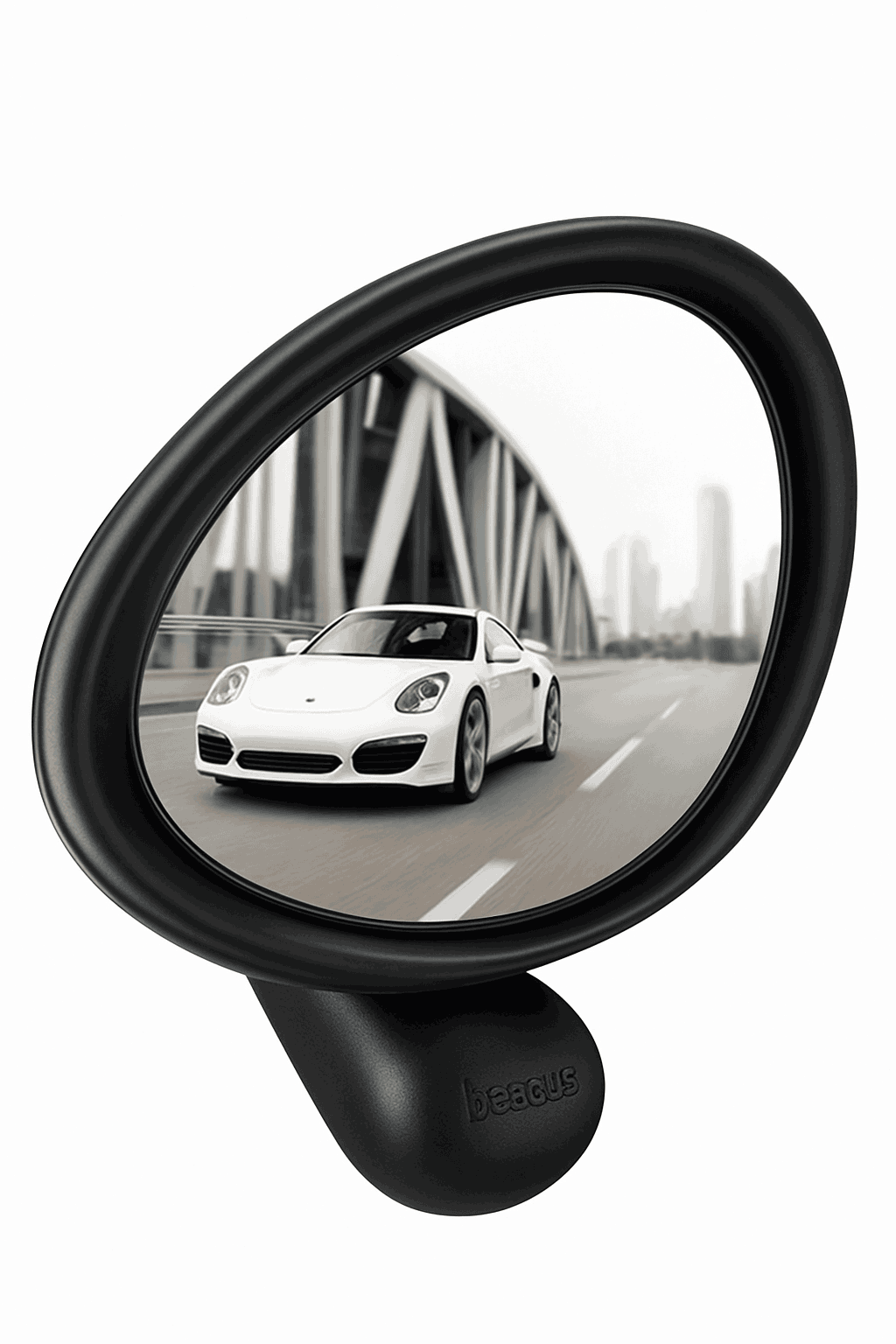 Car Blind Spot Mirror 2pcs 360° Wide Angle HD Convex Glass-Glass