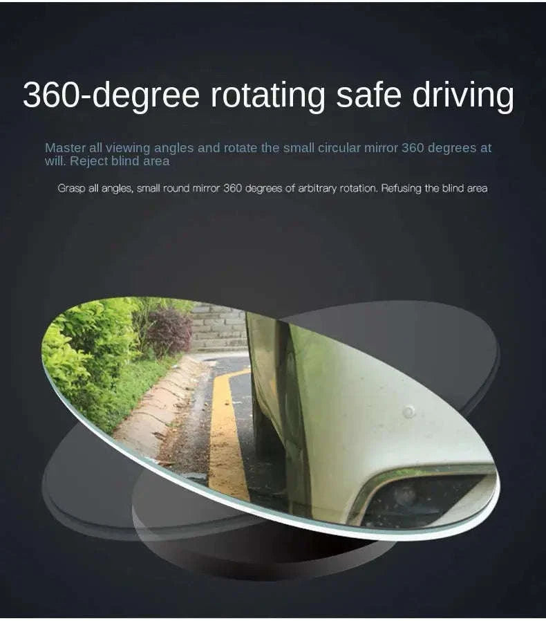 Car Blind Spot Mirror 360° Adjustable-2 piece