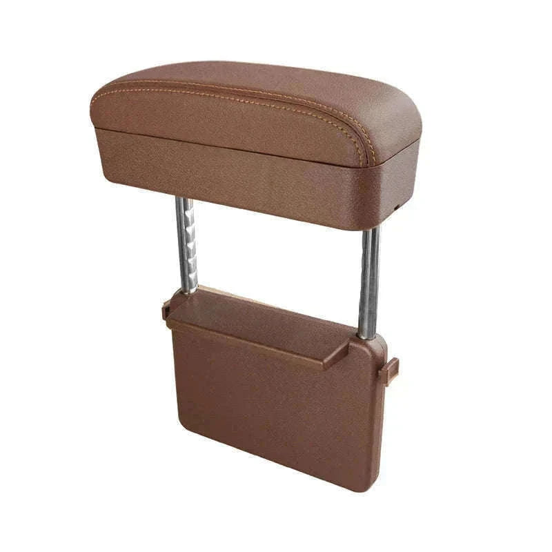 Car Central Handrail Armrest Pad-Dark Grey
