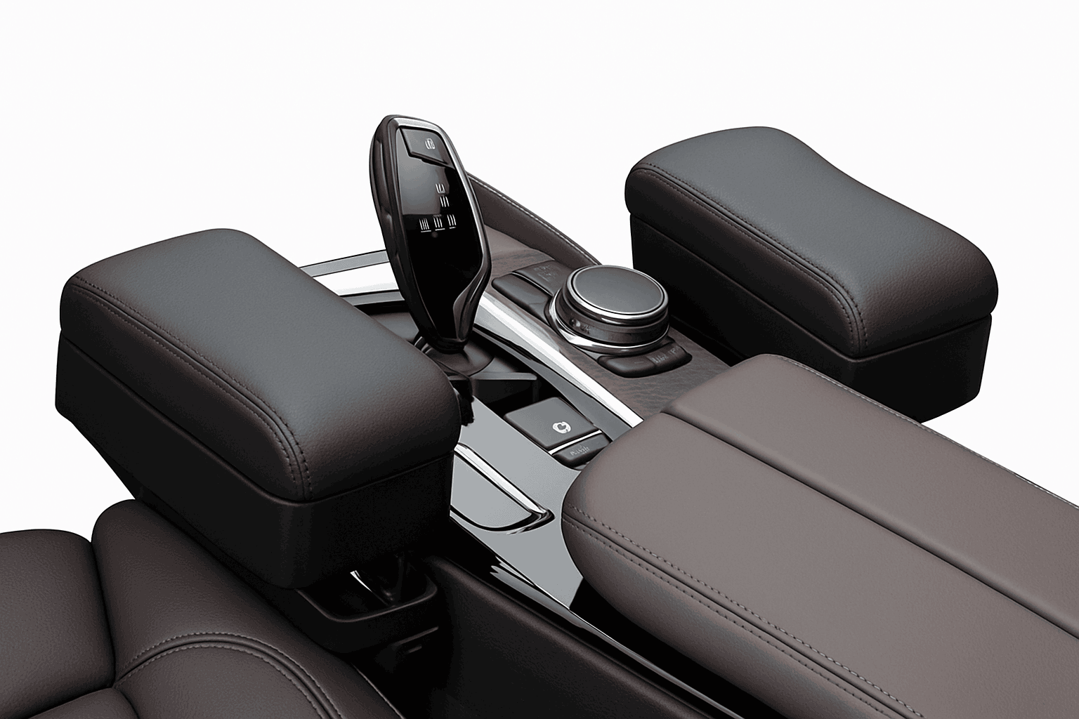 Car Central Handrail Armrest Pad-Dark Grey