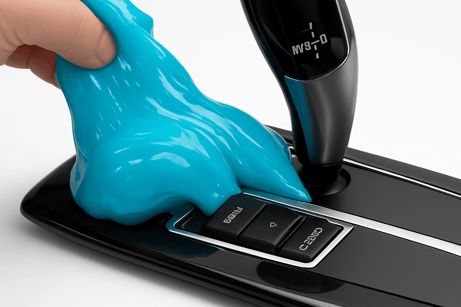 Car Cleaning Gel Slime for Vents, Keyboards and Tight Gaps-Blue