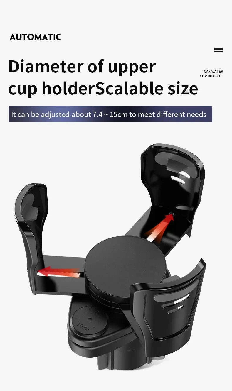 Car Cup Holder Multi-Functional Two-Layer Storage Rack-Style 3