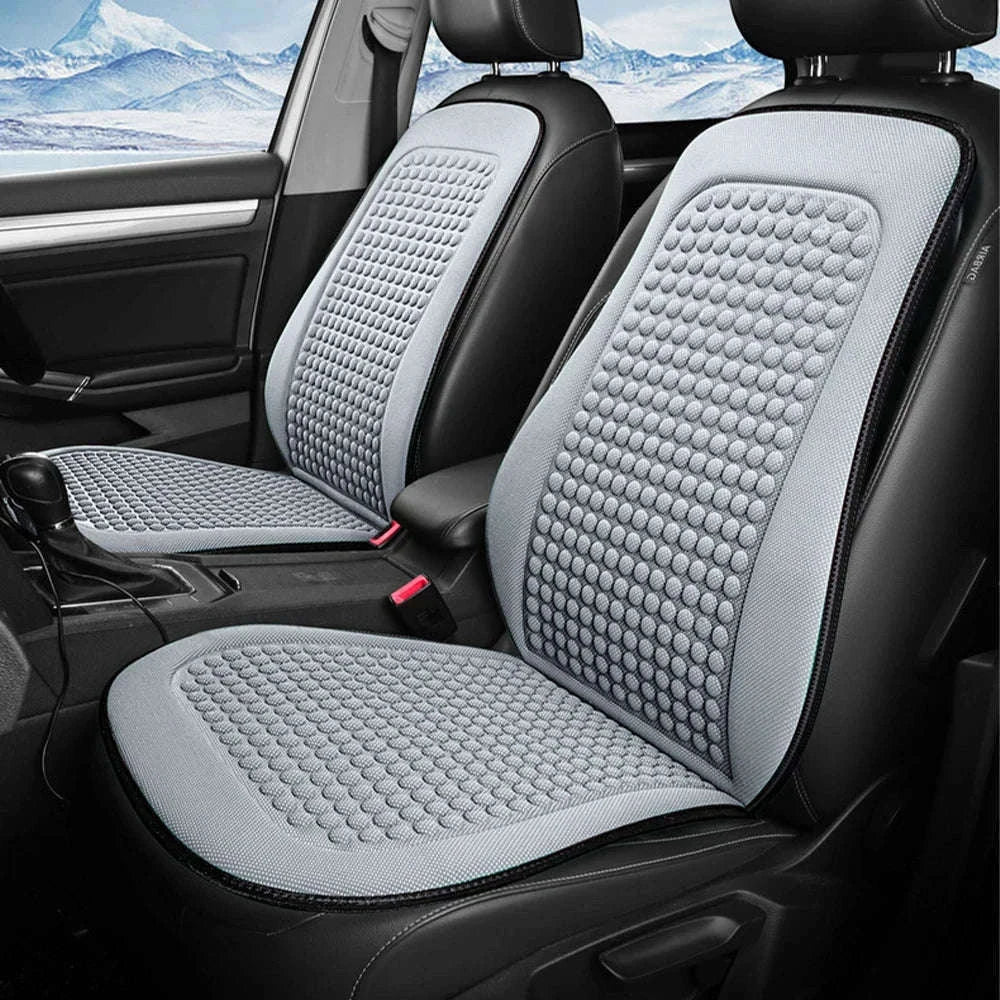 Car Cushion Summer Cool Ice Silk Seat Cover-black