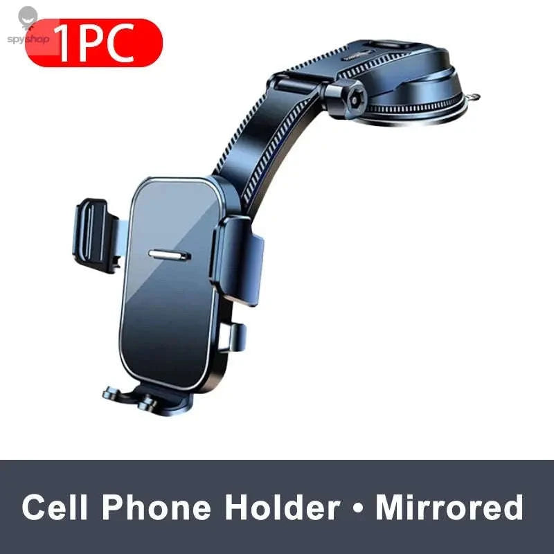 Car Dashboard Phone Mount for Steady, Hands‑Free Viewing-Mirrored type