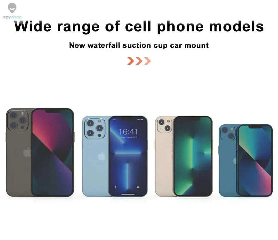 Car Dashboard Phone Mount for Steady, Hands‑Free Viewing-Mirrored type