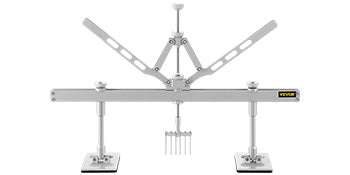 Car Dent Puller Lever Bar Kit with Dual Arms & Adjustable Foot-75cm / United States