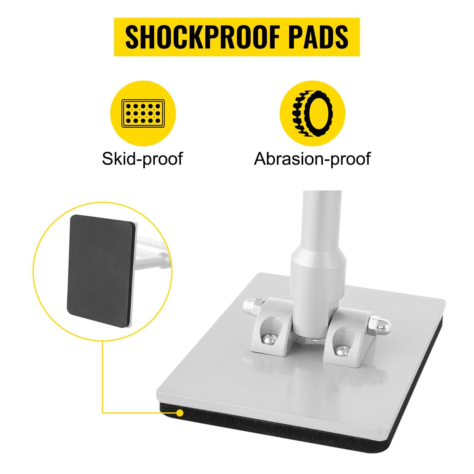 Car Dent Puller Lever Bar Kit with Dual Arms & Adjustable Foot-75cm / United States