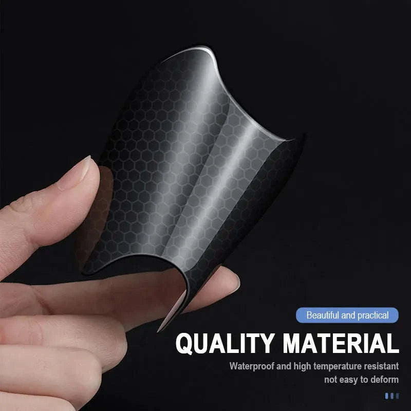 Car Door Handle Protective Film with Reflective Trim-Option A